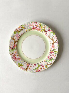 Shelley Maytime Bread & Butter plate Small Side Plate 6" England Vintage